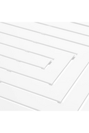 Table extérieure en aluminium blanc | Eichholtz Vistamar | OROA.fr