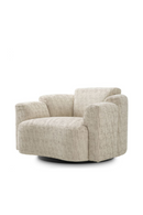Fauteuil Pivotant Beige | Eichholtz Marbella | OROA.fr