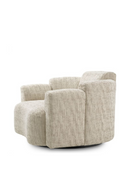 Fauteuil Pivotant Beige | Eichholtz Marbella | OROA.fr