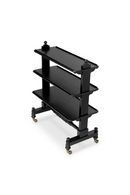 Chariot Classique Noir A 3 Niveaux | Eichholtz Lysander | OROA.fr