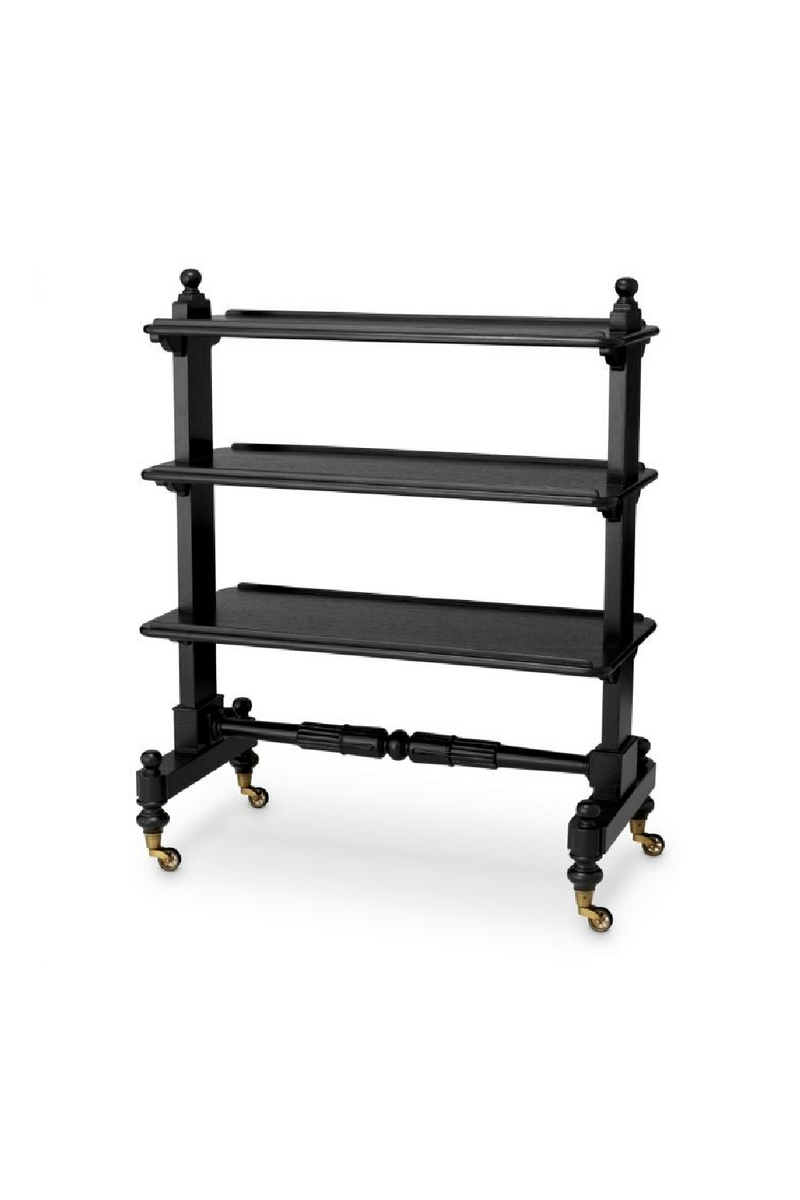 Chariot Classique Noir A 3 Niveaux | Eichholtz Lysander | OROA.fr