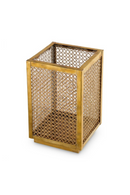 Ouragan En Rotin Encadré De Laiton | Eichholtz Cairo | OROA.fr