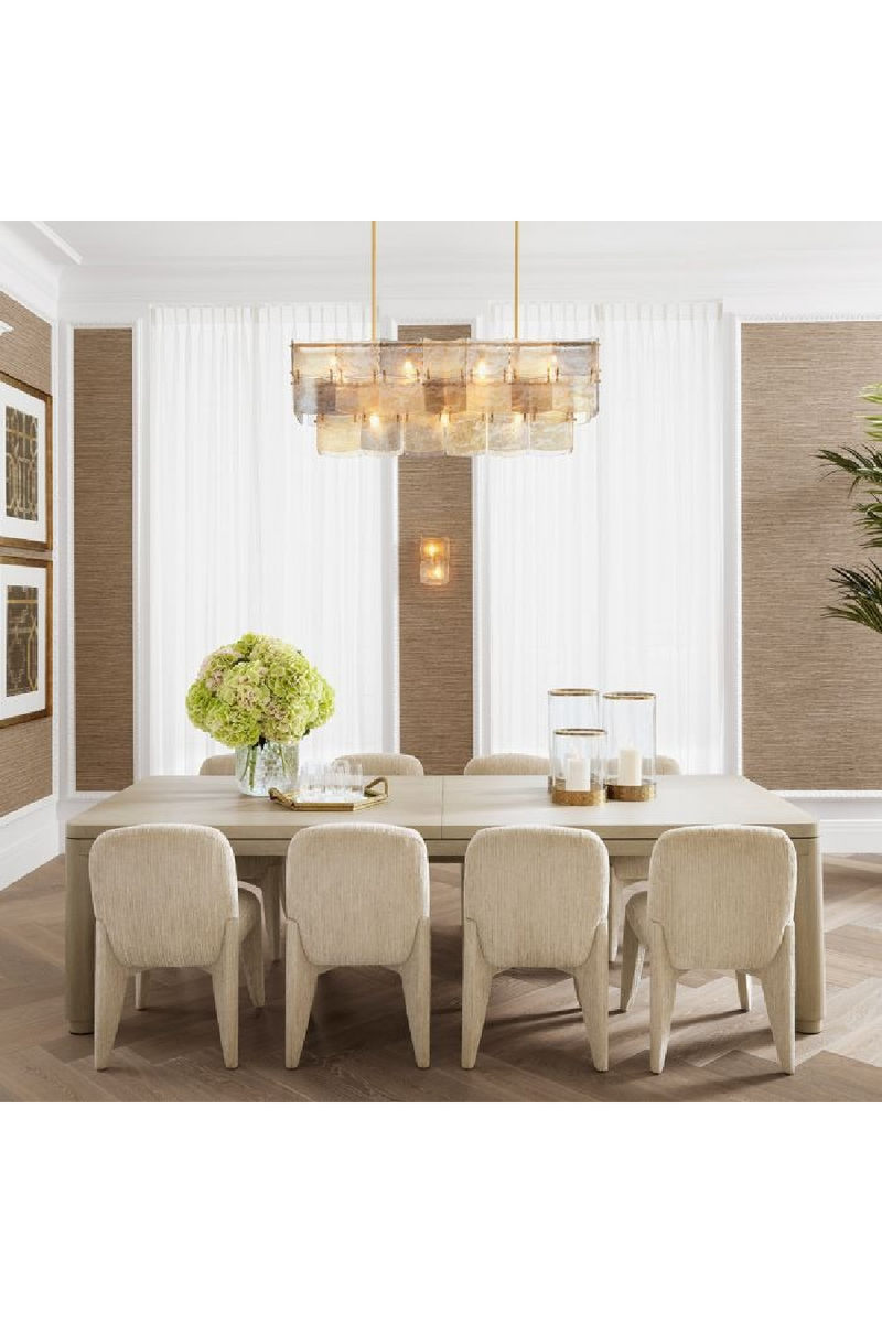 Table A manger Extensible En Placage De Chêne L | Eichholtz Atelier | OROA.fr