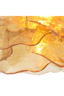 Chandelier en verre couleur champagne | Eichholtz Clarendon | OROA.fr