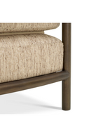 Fauteuil Lounge Encadré en Acajou | Eichholtz Ombria | OROA.fr