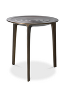 Table D’appoint Ronde Finition Bronze | Eichholtz Granito | OROA.fr