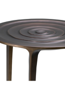 Table D’appoint Ronde Finition Bronze | Eichholtz Granito | OROA.fr