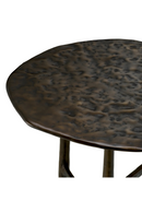 Table D’appoint Ronde en Bronze | Eichholtz Amboise | OROA.fr