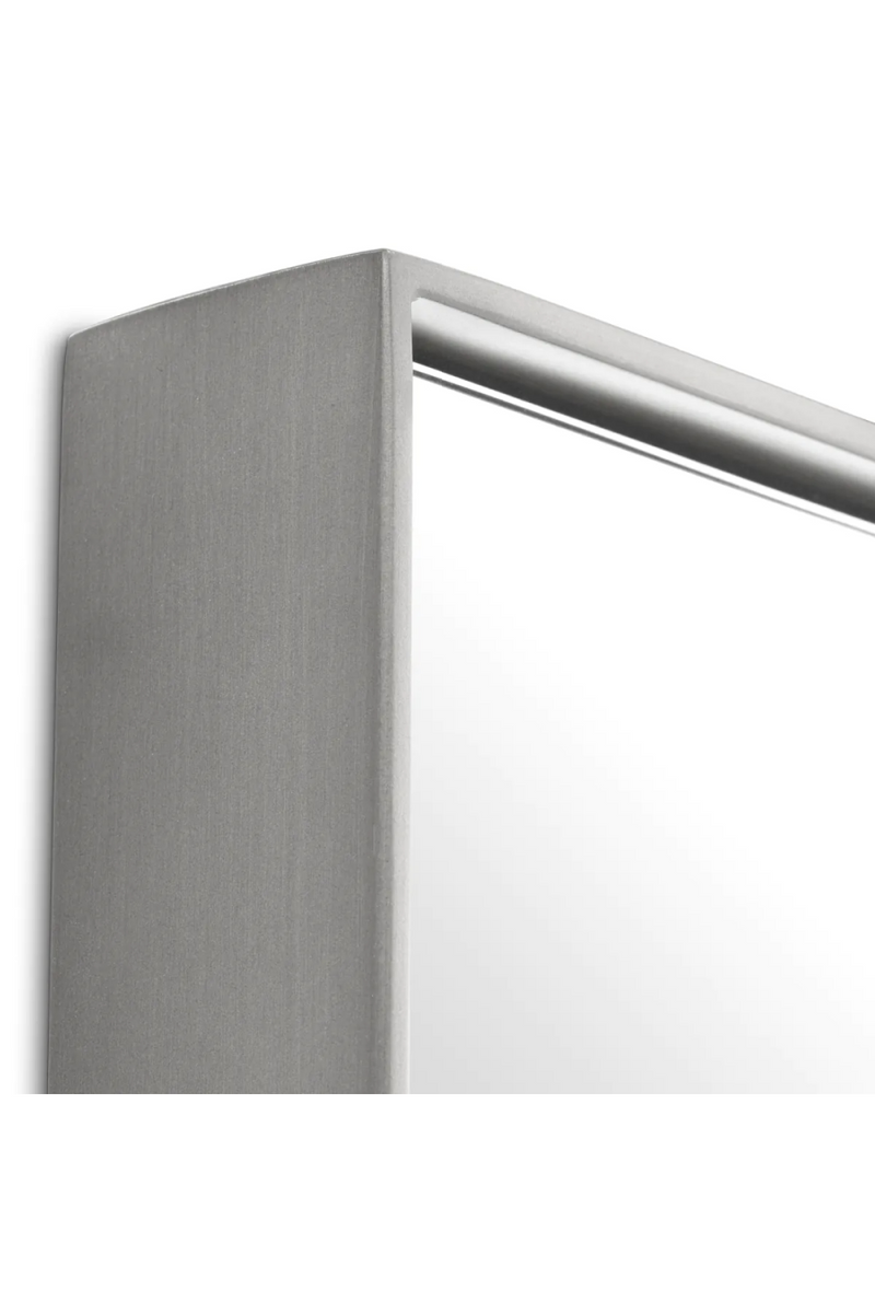 Miroir Encadré en Acier Brossé | Eichholtz Novella | OROA.fr
