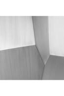 Table D’appoint Facettée en Acier Brossé | Eichholtz Ramiro | OROA.fr