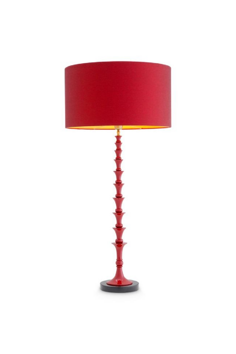 Lampe De Table A Cadre En Bois | Eichholtz Arabella | OROA.fr