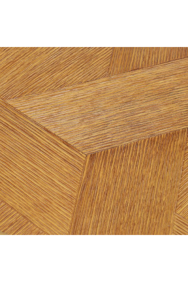 Table De Nuit En Chêne Sculpté A 1 Tiroir | Eichholtz Velutto | OROA.fr