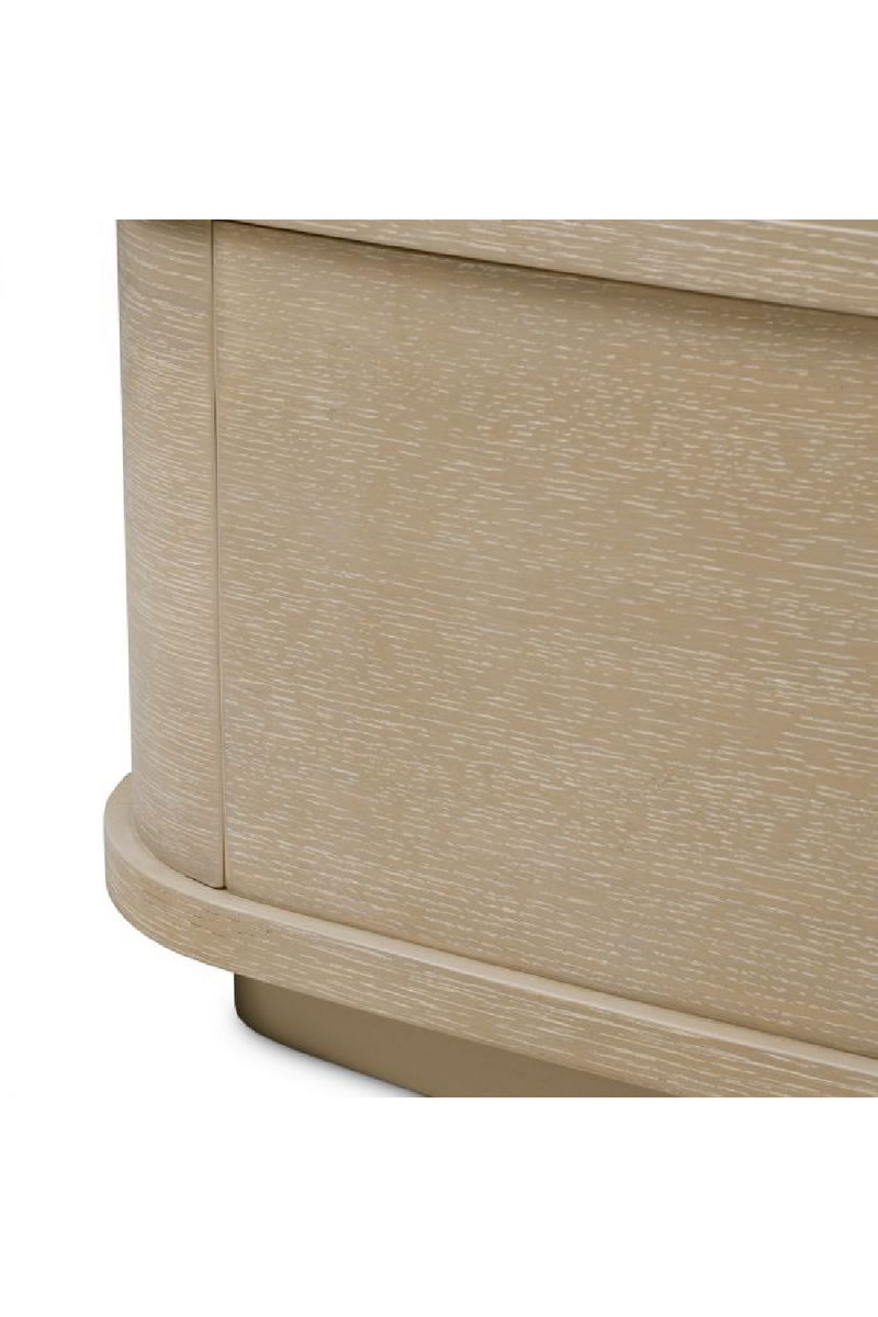 Table De Nuit A Deux Tiroirs Avec Plateau En Marbre | Eichholtz Cabana | OROA.fr