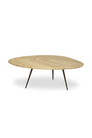 Table basse en onyx de forme organique | Eichholtz Portofino | OROA.fr