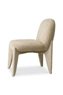 Chaise de Salle à Manger en Tissu Crème | Eichholtz Marius | OROA.fr
