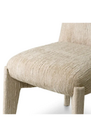 Chaise de Salle à Manger en Tissu Crème | Eichholtz Marius | OROA.fr