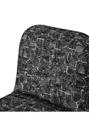 Chaise de Salle à Manger Noire Imprimée | Eichholtz Magnus | OROA.fr