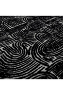 Chaise de Salle à Manger Noire Imprimée | Eichholtz Magnus | OROA.fr