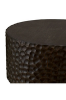 Table d’Appoint en Chêne Ébène Martelé | Eichholtz Thoren | OROA.fr