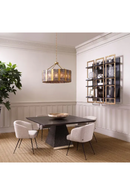 Table de Salle à Manger Carrée en Chêne Ébène | Eichholtz Rexton | OROA.fr