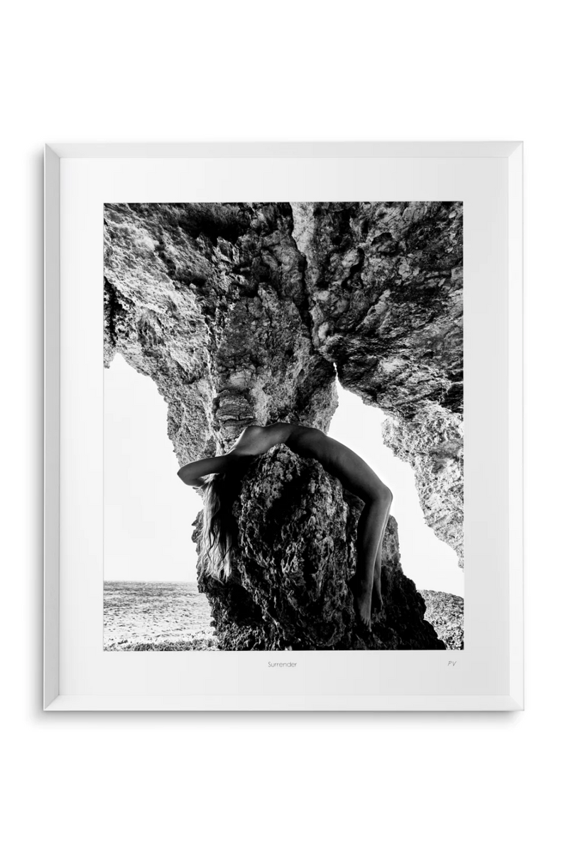 Impression artistique saut perilleux gris | Eichholtz Surrender | OROA.fr