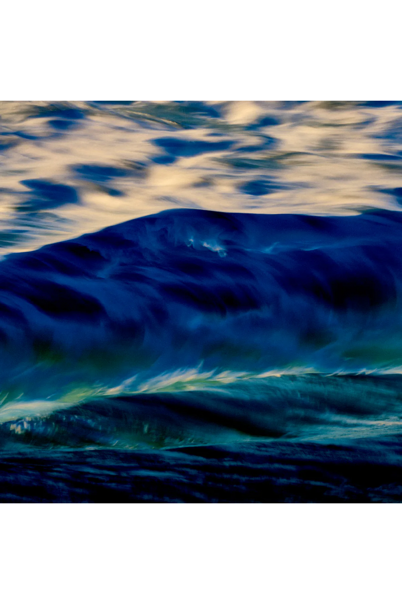 Impression artistique vague bleue | Eichholtz Slow Ocean | OROA.fr