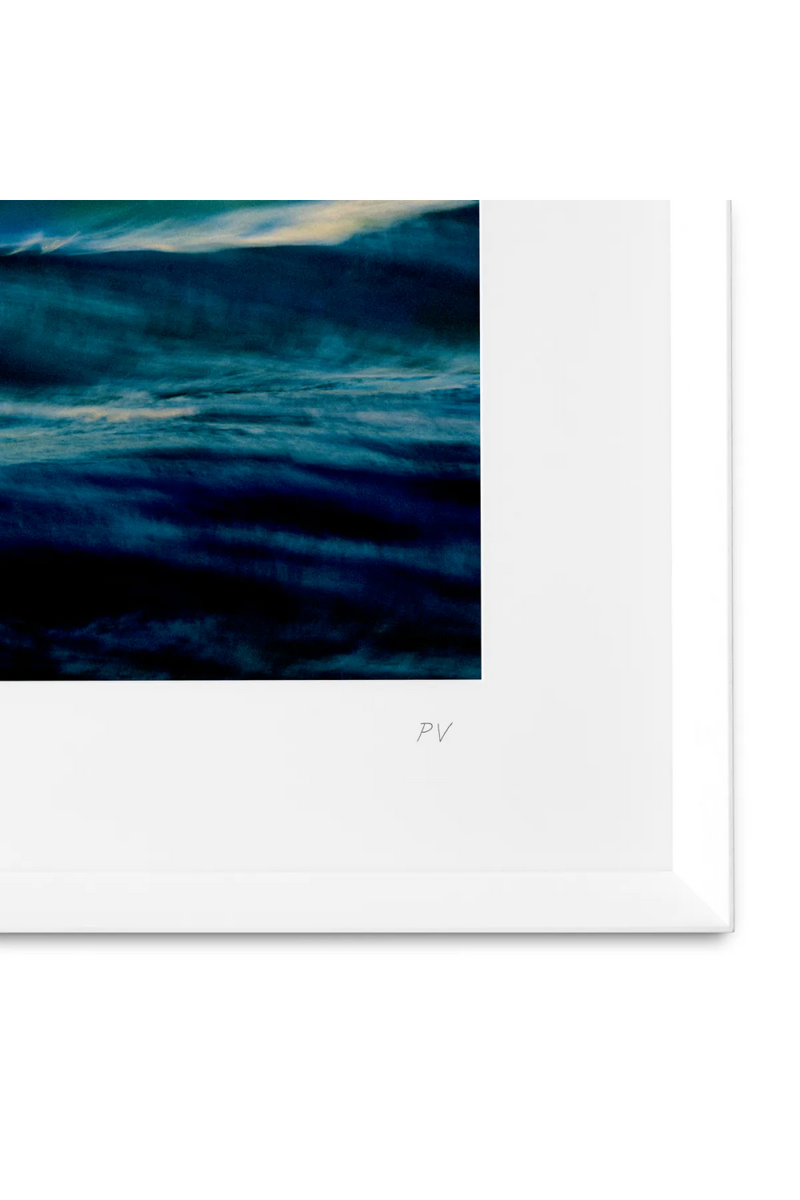 Impression artistique vague bleue | Eichholtz Slow Ocean | OROA.fr