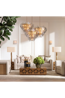 Chandelier en verre fume | Eichholtz Biltmore | OROA.fr