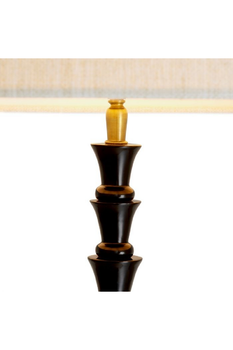 Lampadaire A Cadre En Bois | Eichholtz Arabella | OROA.fr