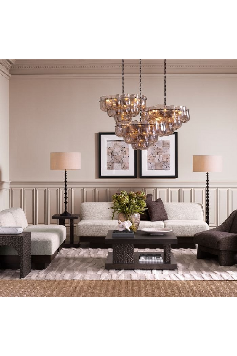 Lampadaire A Cadre En Bois | Eichholtz Arabella | OROA.fr