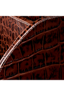 Organisateurs de bureau en cuir embosse croco (3) | Eichholtz Scaleo | OROA.fr