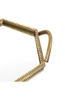 Plateau en laiton vintage | Eichholtz Salvi Hexagon | OROA.fr