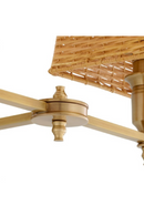 Applique Murale Double Avec Abat-Jour En Rotin | Eichholtz Lexington | OROA.fr