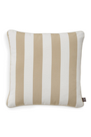 Coussin d'extérieur carré beige | Eichholtz Florent | OROA.fr