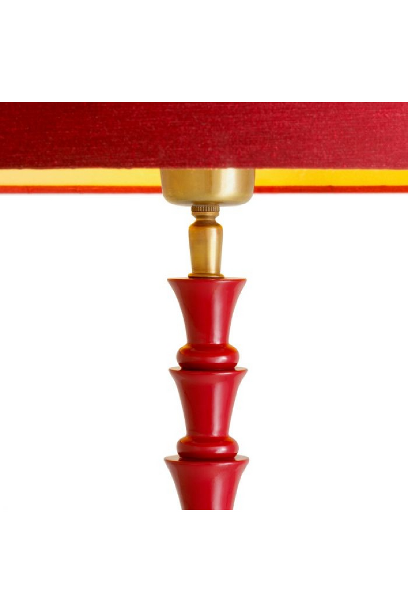 Lampadaire A Cadre En Bois | Eichholtz Arabella | OROA.fr