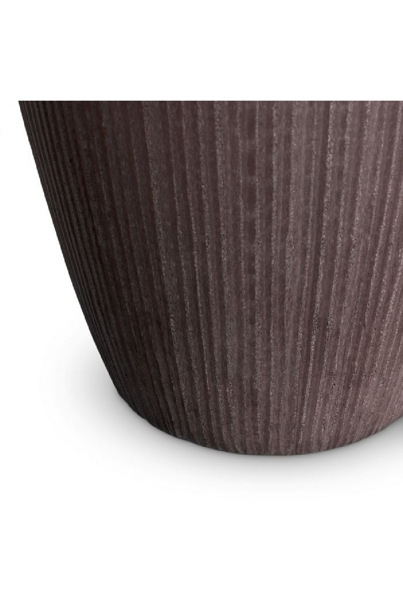 Vase En Verre Gris | Eichholtz Isandro | OROA.fr