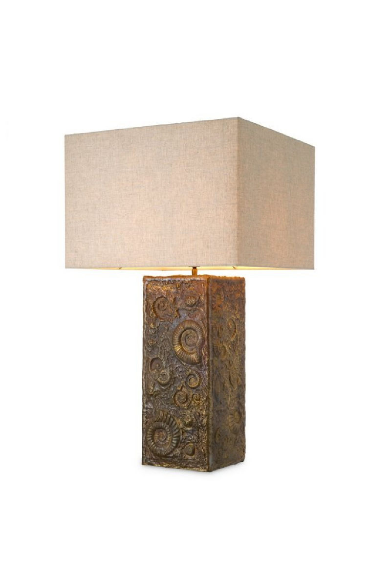 Lampe De Table Au Design Fossile En Laiton | Eichholtz Kamari | OROA.fr