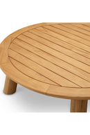 Table Basse D'extérieur En Teck Naturel | Eichholtz Weston | OROA.fr