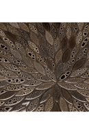 Table de Salle à Manger Carrée en Céramique Brune | Eichholtz Declan | OROA.fr