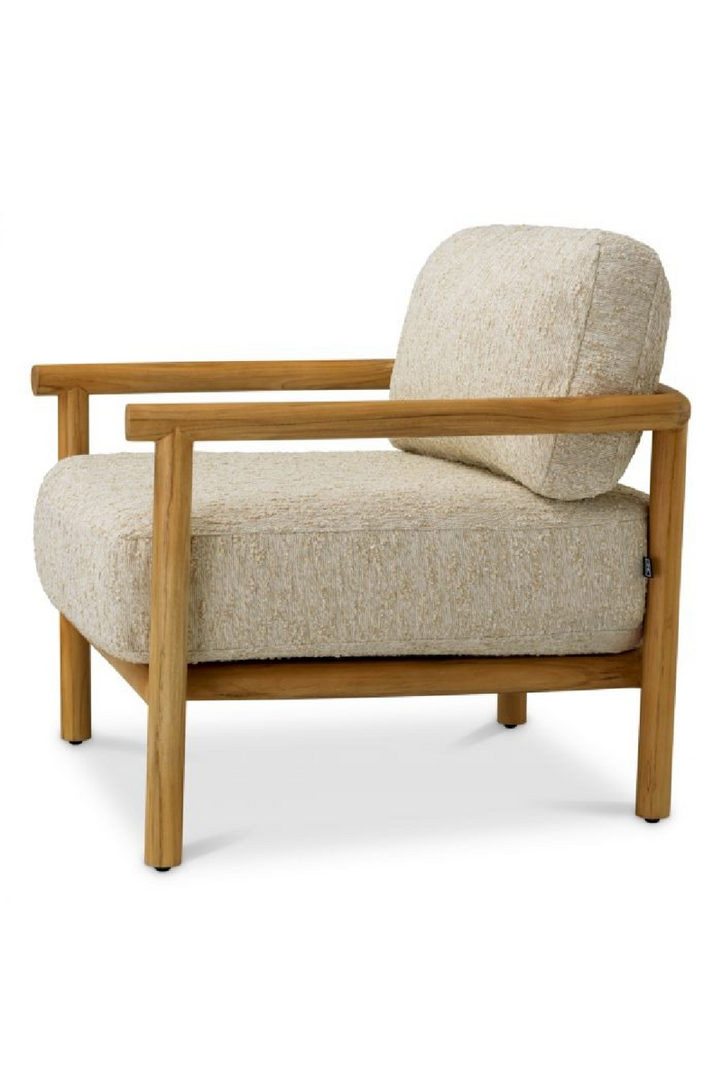 Fauteuil de Salon d’Extérieur en Teck Naturel | Eichholtz Ombria | OROA.fr