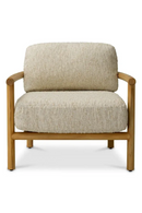 Fauteuil de Salon d’Extérieur en Teck Naturel | Eichholtz Ombria | OROA.fr