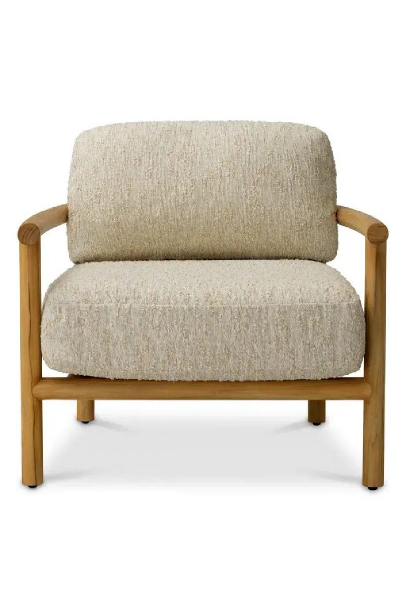 Fauteuil de Salon d’Extérieur en Teck Naturel | Eichholtz Ombria | OROA.fr