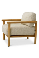 Fauteuil de Salon d’Extérieur en Teck Naturel | Eichholtz Ombria | OROA.fr