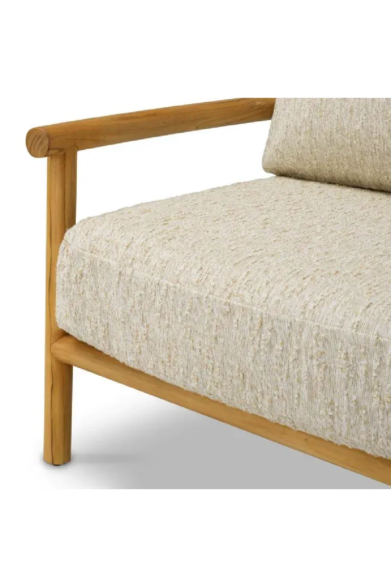 Fauteuil de Salon d’Extérieur en Teck Naturel | Eichholtz Ombria | OROA.fr