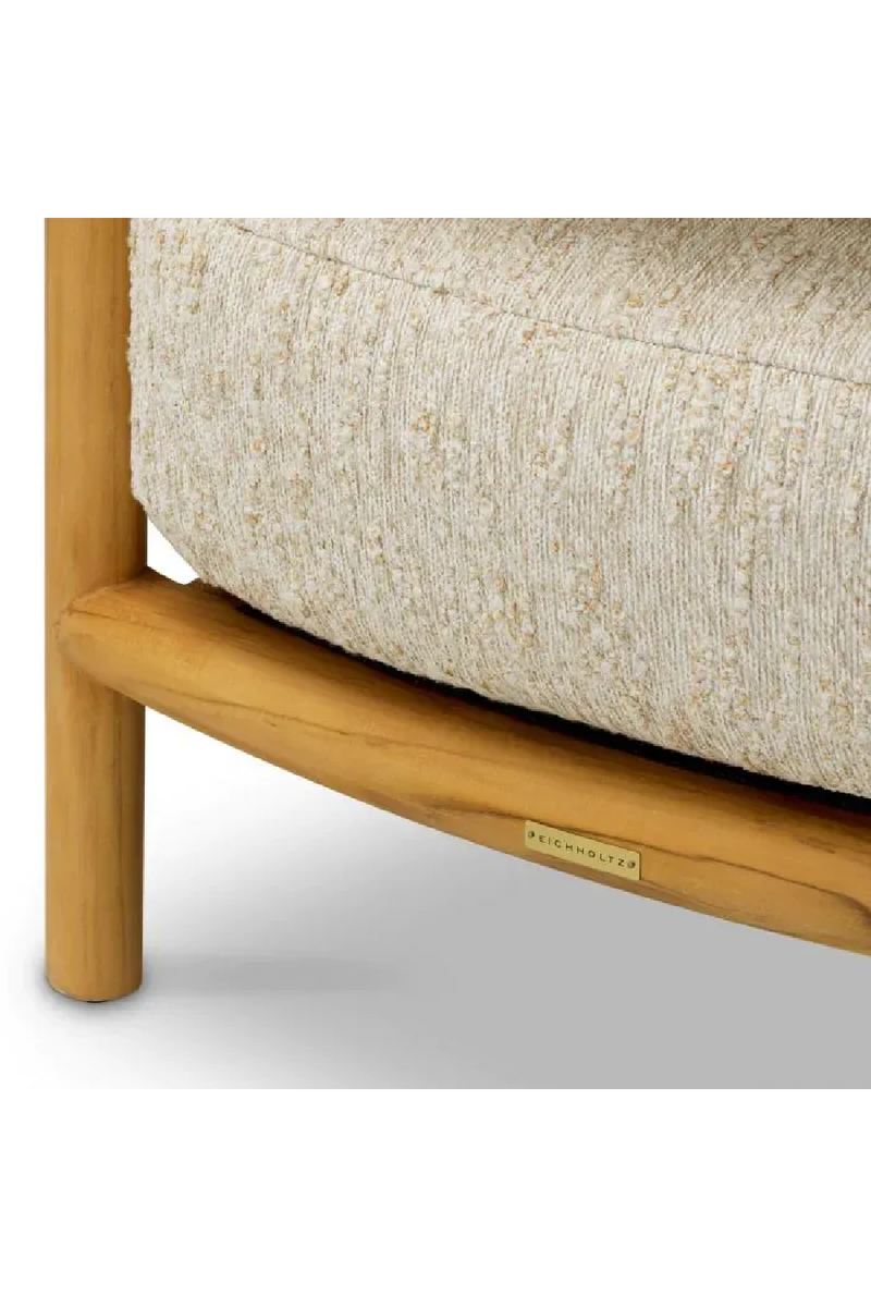 Fauteuil de Salon d’Extérieur en Teck Naturel | Eichholtz Ombria | OROA.fr