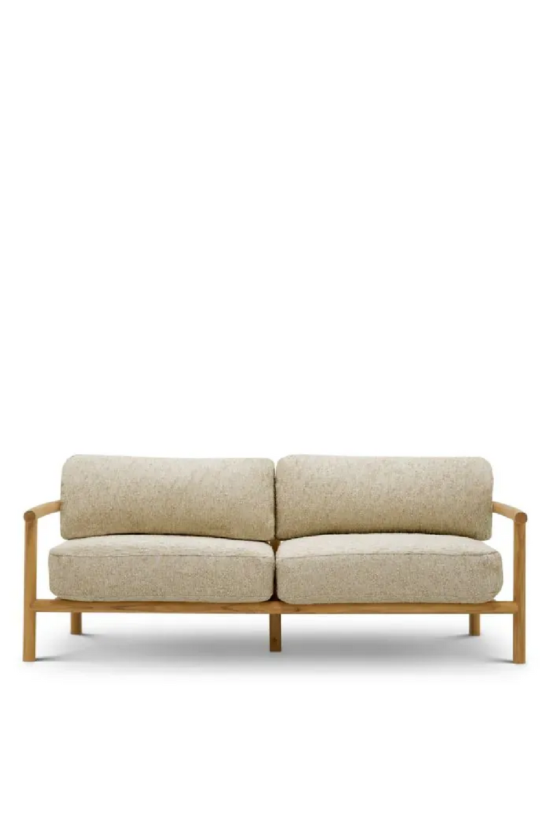 Canapé d’Extérieur en Teck Naturel | Eichholtz Ombria | OROA.fr