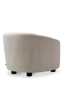 Fauteuil de Salon Crème à Dossier Plissé | Eichholtz Jameson | OROA.fr