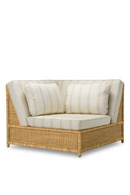 Fauteuil Modulaire d’Extérieur en Rotin | Eichholtz Hampton | OROA.fr