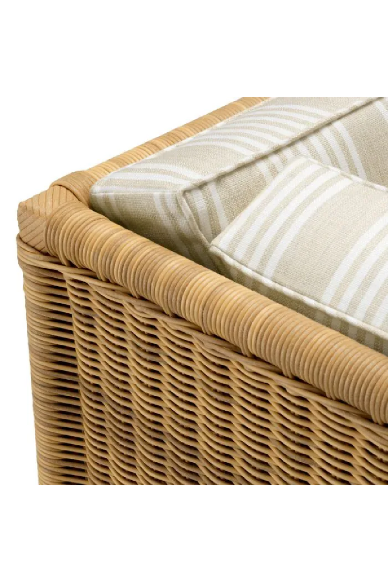 Fauteuil Modulaire d’Extérieur en Rotin | Eichholtz Hampton | OROA.fr