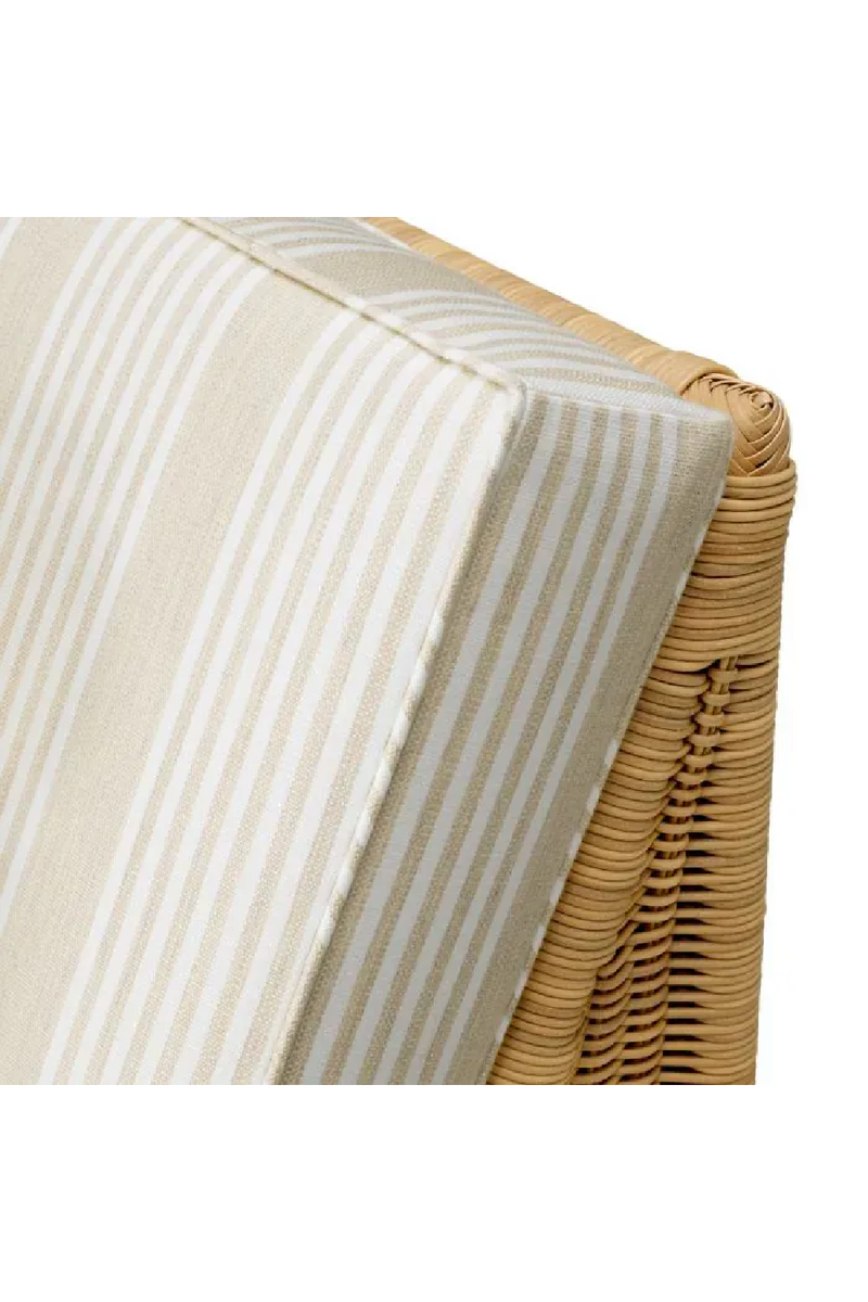 Fauteuil Modulaire d’Extérieur en Rotin | Eichholtz Hampton | OROA.fr